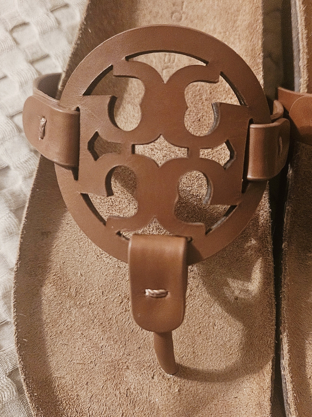 Tory Burch Miller Cloud Brown Sandals - Picture 3 of 10